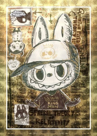 2025 Topps Chrome Labubu Checklist Details, Box Info